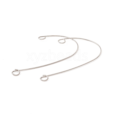 Tarnish Resistant 316 Stainless Steel Ear Cuff Findings X-STAS-H148-02P-1
