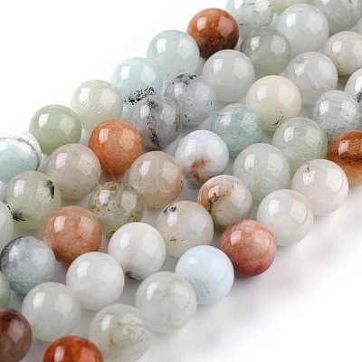 Natural White Jade Beads X-G-G766-C-26-1