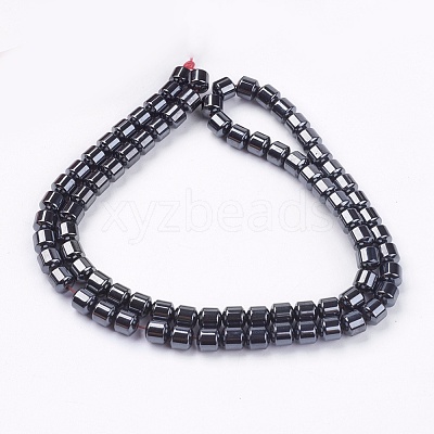 Magnetic Synthetic Hematite Beads Strands G-Q235-1