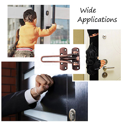 Zinc Alloy Swing Bar Door Lock LS-SW-TAC0002-01D-1