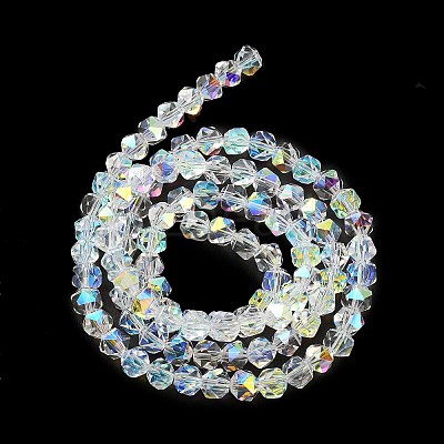 Electroplate Glass Beads X-EGLA-L018-B-AB05-1