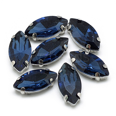 Sew on Rhinestone RGLA-T034-5x10mm-14-1