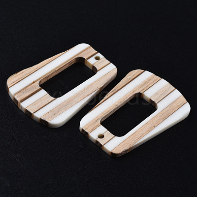Resin & Wood Pendants RESI-N025-013A-B01-1