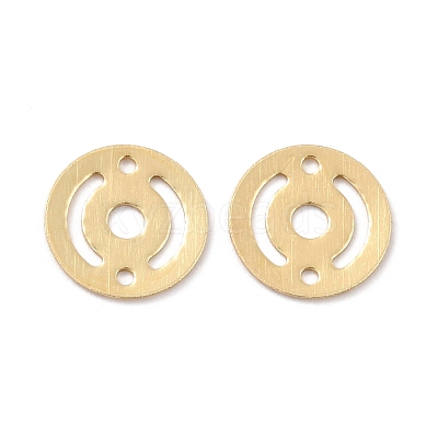 Eco-Friendly Brass Links Connectors KK-C226-12G-RS-1