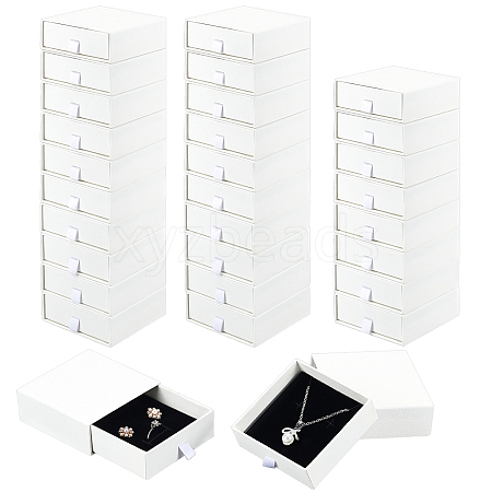 Paper Jewelry Drawer Boxes CON-WH0085-203B-1