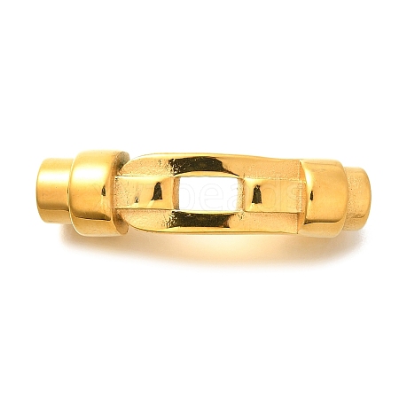304 Stainless Steel Magnetic Clasps STAS-R140-08G-1
