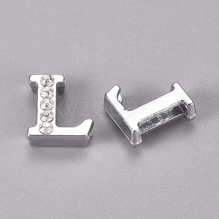 Alloy Slide Charms PALLOY-WH0066-21L-1