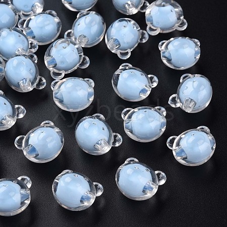 Transparent Acrylic Beads MACR-S373-122-B08-1