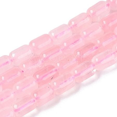 Natural Madagascar Rose Quartz Beads Strands G-G980-31-1
