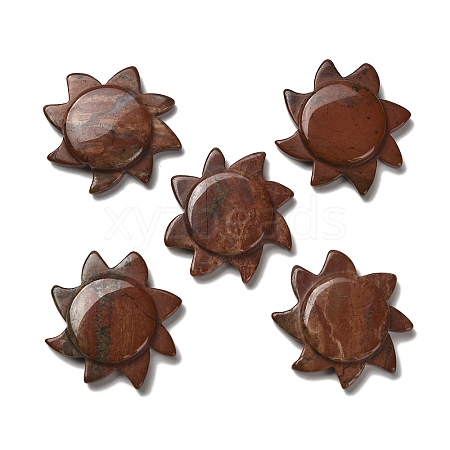 Natural Red Jasper Cabochons G-Q190-01F-1