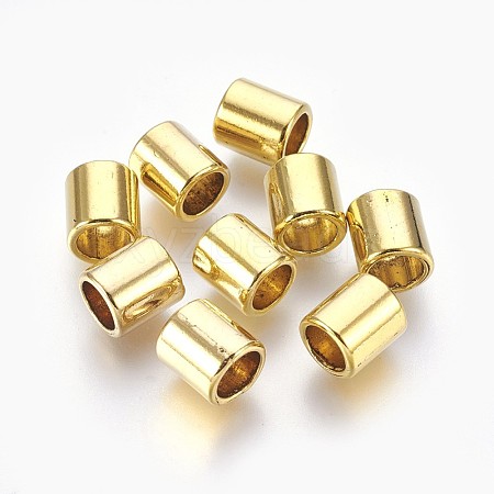 Tibetan Style Alloy Beads X-TIBEP-A101917-AG-LF-1