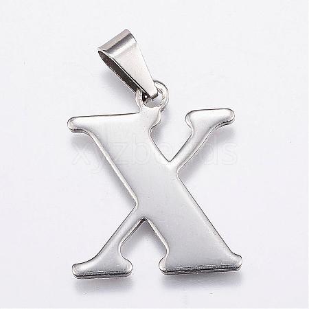 Tarnish Resistant 304 Stainless Steel Pendants STAS-F106-95P-X-1