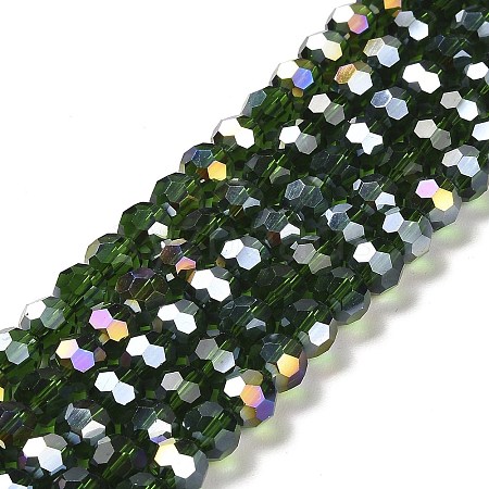 Transparent Glass Beads EGLA-A035-T8mm-B10-1