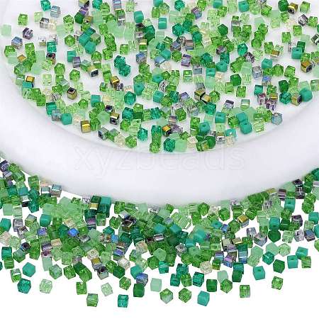 2 Bags Imitation Artificial Crystal Glass Beads GLAA-SZ0001-95A-07-1