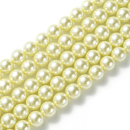 Grade A Glass Pearl Beads HY-J001-10mm-HX003-1