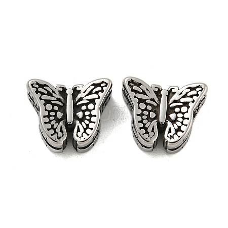 Animal 304 Stainless Steel Beads STAS-E214-11AS-10-1