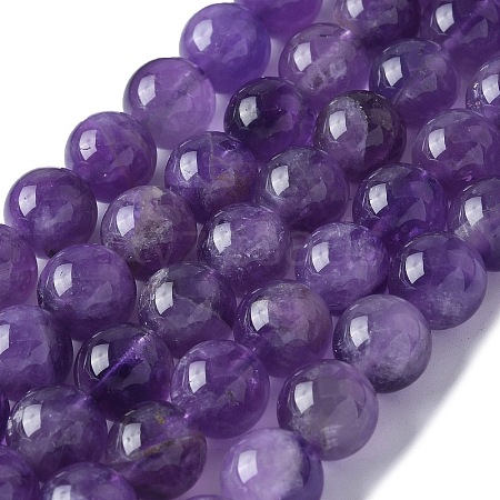 Natural Amethyst Beads Strands G-S031-1-1
