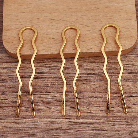 Alloy Hair Forks Findings LS-OHAR-PW0001-109G-1