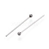 304 Stainless Steel Head Pins STAS-T065-20mm-20P-2