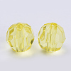 Transparent Acrylic Beads X-TACR-Q257-10mm-V21-2