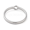 Non-Tarnish 304 Stainless Steel Finger Rings RJEW-E164-11P-6-3