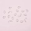 304 Stainless Steel Leverback Earring Findings STAS-PH0018-28P-3