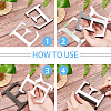 Acrylic Mirror Wall Stickers Decal DIY-CN0001-07-4