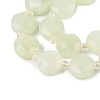 Natural New Jade Beads Strands G-N342-78A-4