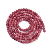 Natural Rhodonite Beads Strands G-P553-G06-01-3