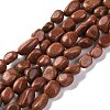 Synthetic Goldstone Beads Strands G-G146-A36-01-1