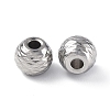 Non-Tarnish 201 Stainless Steel Beads STAS-G298-05P-1