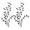 Plum Blossom Shape Appliques PATC-WH0007-11B-1