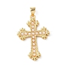 Brass Pendants KK-D426-09G-1