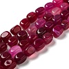 Natural Agate Beads Strands G-H295-A01-01-1