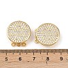 Brass Micro Pave Clear Cubic Zirconia Box Clasps KK-L255-02G-07-3