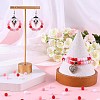 1200Pcs 4 Colors Valentine's Day Themed Opaque Acrylic Beads MACR-SC0001-42-4