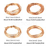 4 Rolls 4 Sizes Round Aluminum Wire AW-TA0001-04A-01-4