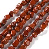 Natural Red Jasper Beads Strands G-P497-01C-54-1