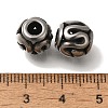 304 Stainless Steel European Beads STAS-D191-04G-AS-2