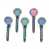 Rainbow Color Alloy Pendants PALLOY-S180-044-RS-1