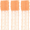 3 Rolls Guipure Non-Stretch Lace Trim OCOR-GF0004-52D-1