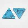 Synthetic Turquoise Cabochons TURQ-S290-20A-04-2