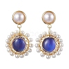 3Pairs 3 Colors Changing Color Mood Stud Earring EJEW-TA00480-4