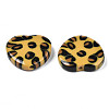 Two Tone Acrylic Beads OACR-S038-018-3