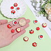 20Pcs 4 Styles Christmas Theme Handmade Porcelain Beads PORC-PA0001-65-3
