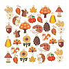 60Pcs 15 Styles Thanksgiving Day Alloy Enamel Pendants ENAM-PH0002-88-7