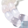 Natural Selenite Beads Strands X-G-F750-M01-2