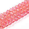 Baking Paint Transparent Glass Beads X1-DGLA-A035-T4mm-A01-1