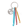 Aluminum Crochet Hooks Keychain KEYC-JKC01013-06-2