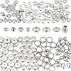 ARRICRAFT 160Pcs 8 Styles 304 Stainless Steel Spacer Beads STAS-AR0001-75-1